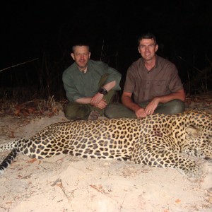 Leopard hunted in Central African Republic with CAWA