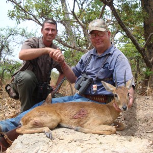 Oribi hunted in CAR with Central African Wildlife Adventures