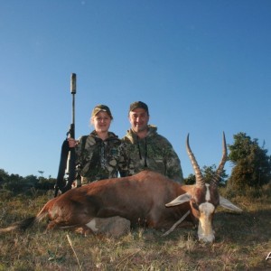 Hunting Blesbok with KMG Hunting Safaris