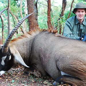 Roan hunted in Central African Republic with CAWA