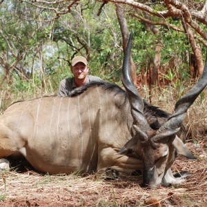 Lord Derby Eland hunted in Central African Republic with CAWA