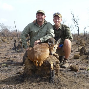 Oribi hunted in CAR with Central African Wildlife Adventures