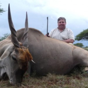 Hunting Eland with Wintershoek Johnny Vivier Safaris in SA