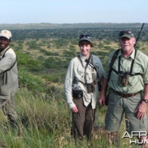 Hunting at Wintershoek Johnny Vivier Safaris in SA