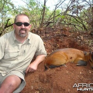 Red Flanked Duiker hunted with CAWA in CAR