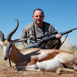 Springbuck with Kowas Hunting Safaris