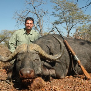 40 inch Buffalo hunted in Zimbabwe