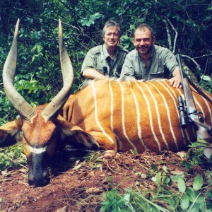 Hunting Bongo in CAR with Rudy Lubin Safaris