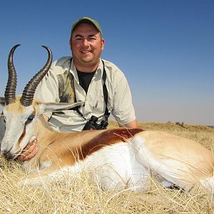 Springbok Hunt at Mabula Pro Safaris