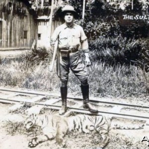 Sultan Ibrahim of Johore Hunting Tiger in Malaysia