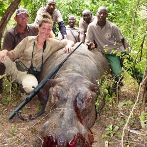 Hunting Hippo in Tanzania
