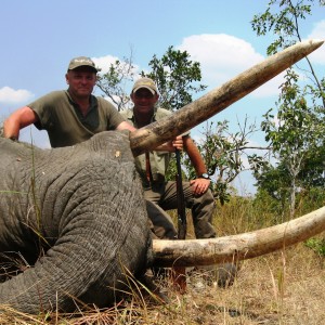 Hunting Elephant in Tanzania