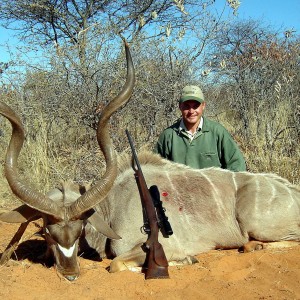 53" Southern Greater Kudu taken near Grootfontein, Namibia