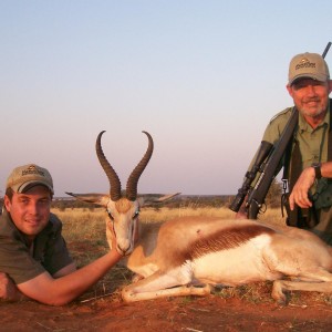 Springbok Hunt at HartzView Hunting Safaris