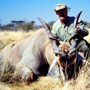 46 " Cape Eland taken in Namibia 2000