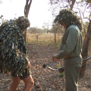 Buffalo bow hunting in CAR