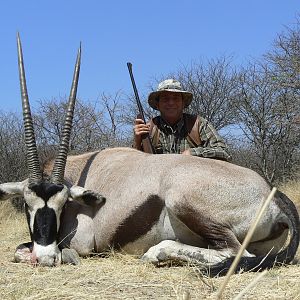 Hunting Gemsbok in Namibia