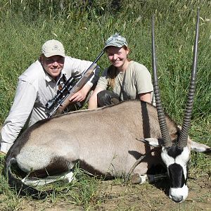 Hunting Gemsbok in Namibia