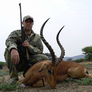 Hunting Impala in Namibia