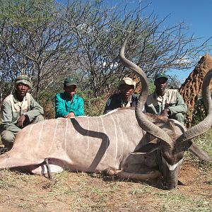 Hunting Greater Kudu in Namibia