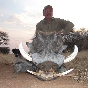 Hunting Warthog in Namibia