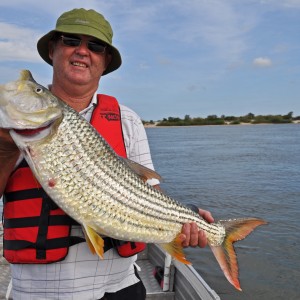 Fishing in Namibia - Caprivi