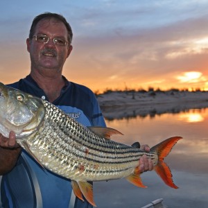 Fishing in Namibia - Caprivi