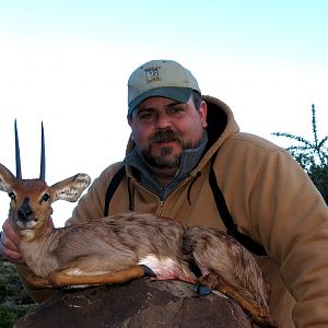 Steenbuck hunted with Andrew Harvey Safaris