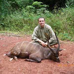 Western Sitatunga hunted in Cameroon with Club Faune