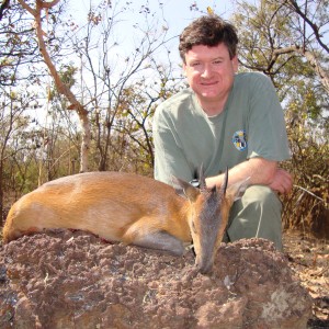 Red-Flanked Duiker hunted in Central Africa with Club Faune