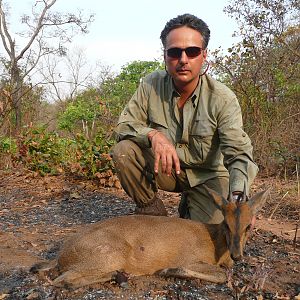 Duiker hunted in Central Africa with Club Faune