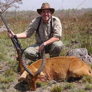 Western Kob/Buffon hunted in Central Africa with Club Faune