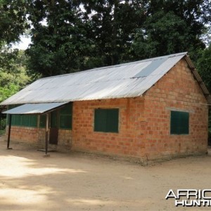 Hunting camp in Congo