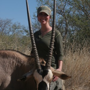Gemsbok hunted w/ Motshwere Safaris