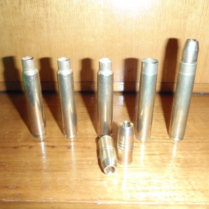 Case forming the .500 M.D.M Ultra mag.