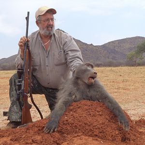 Hunting Chacma Baboon in Namibia