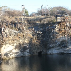 Otjikoto Lake in Namibia