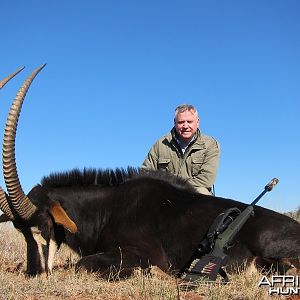 Sable hunted with Wintershoek Johnny Vivier Safaris