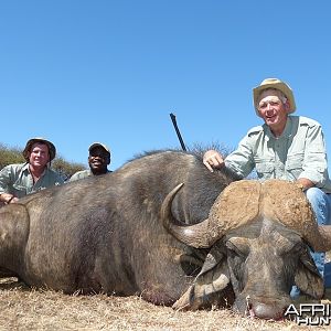 Buffalo hunted with Wintershoek Johnny Vivier Safaris