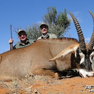 Roan hunted with Wintershoek Johnny Vivier Safaris