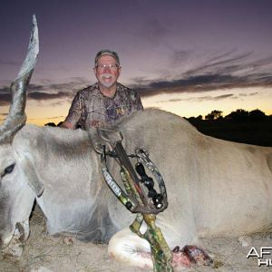 Eland hunted with Wintershoek Johnny Vivier Safaris