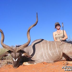 Kudu hunted with Wintershoek Johnny Vivier Safaris