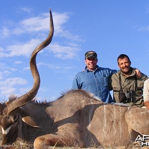 Kudu hunted with Wintershoek Johnny Vivier Safaris