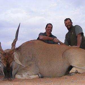 Eland hunted with Wintershoek Johnny Vivier Safaris