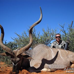 Kudu hunted with Wintershoek Johnny Vivier Safaris