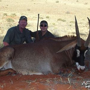 Roan hunted with Wintershoek Johnny Vivier Safaris