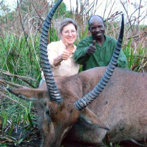 Hunting Waterbuck in CAR