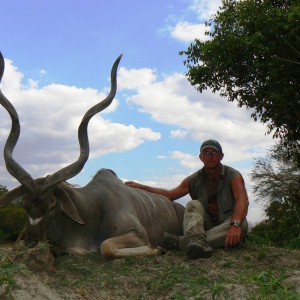 Greater Kudu with a third horn