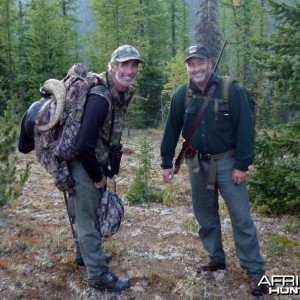 Hunting Big Horn Sheep in Southern British Columbia Canada