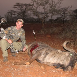 Bowhunting Blue Wildebeest